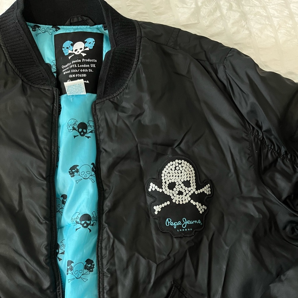 pepe jeans varsity jacket